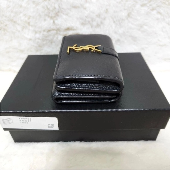 YSL Black Leather Wallet - Picture 5 of 13